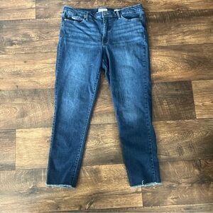 Nine West Dark Blue Ankle Jeans